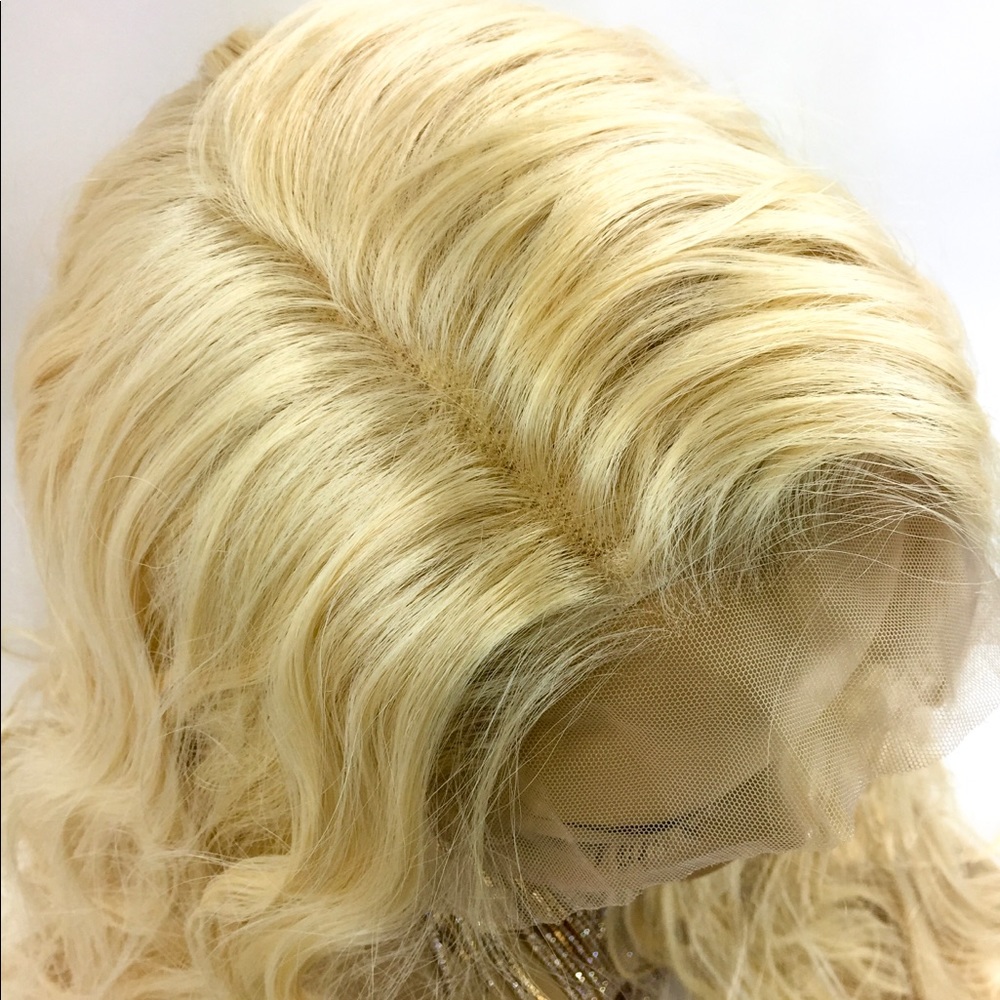 Bleached Blonde | 13x6” Full Lace Top Wig - Picture 6 of 8